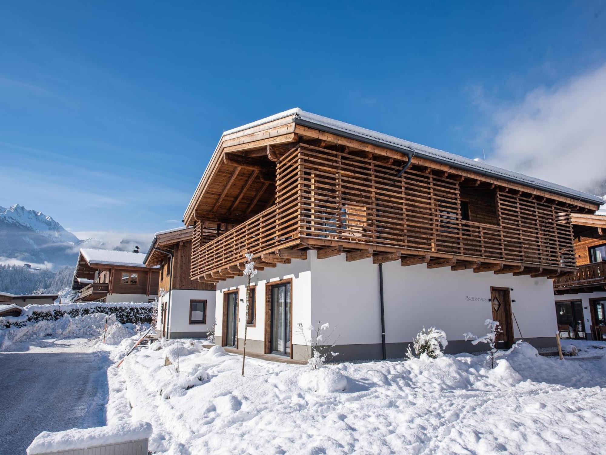 The Village Chalet Stone House Wald im Pinzgau Exterior photo